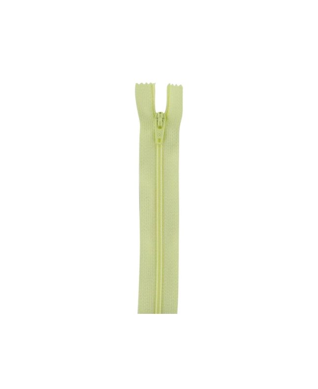 Closed End Dress Zip, 18 Inch, Light Yellow