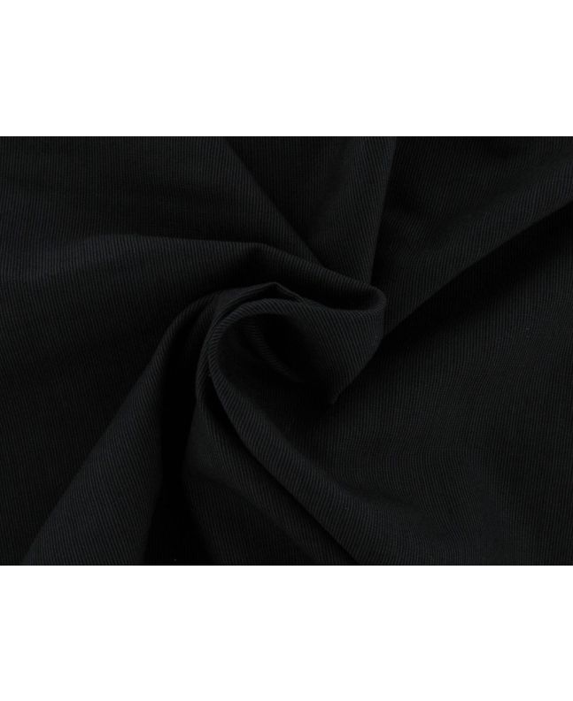 Dugdale Bros Soft Touch Wool Blend, Woven Stripe Suiting, Dark Blue