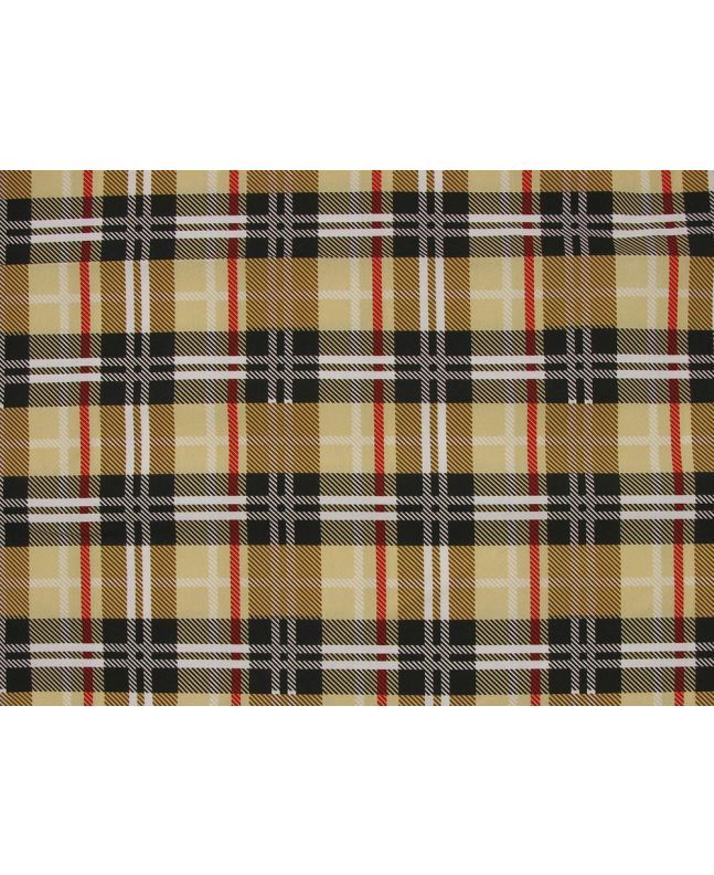 Eclectic Tartan Cotton Print Collection, Elven Gleam