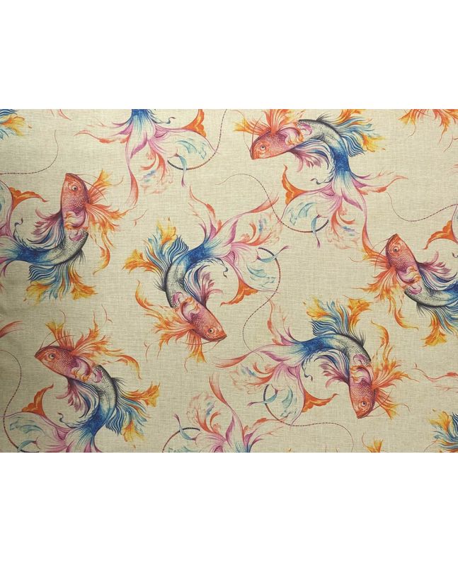 Exotic Koi Cotton Rich Panama Canvas