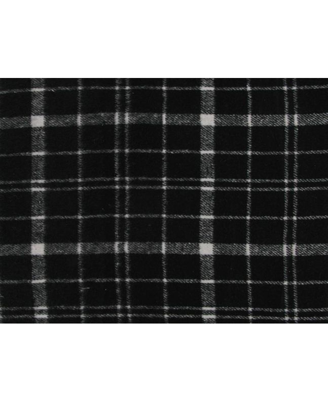Ferguson Soft Touch Wool Blend Check, Black