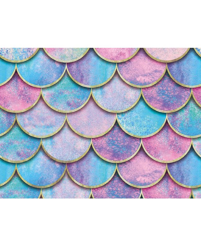 Fleece Backed Showerproof Soft Shell, Mermaid, Pink