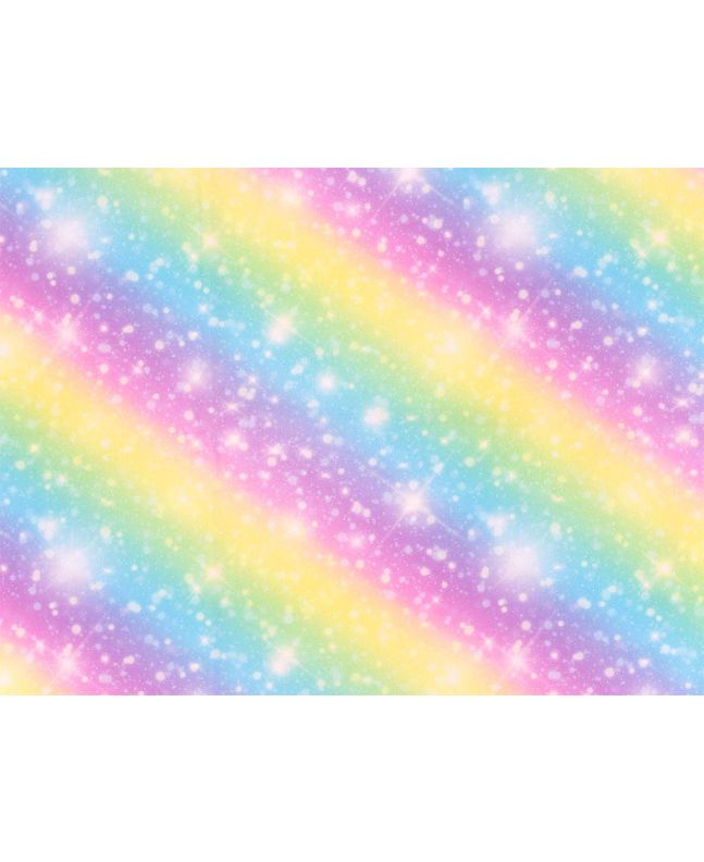 Fleeced Backed Showerproof Soft Shell, Rainbow Stargaze