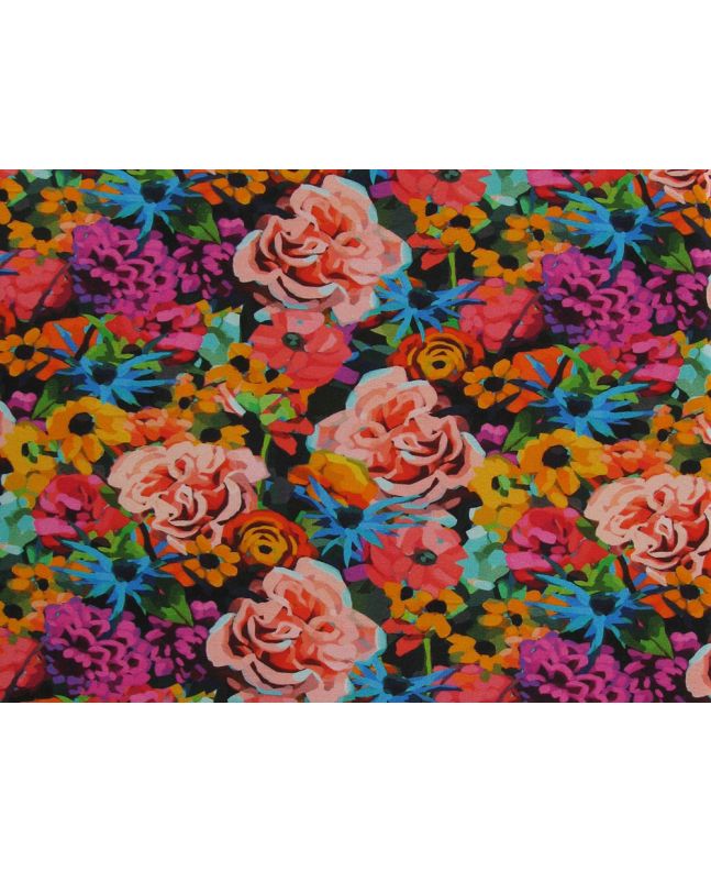 Floral Blossom Cotton Jersey Print