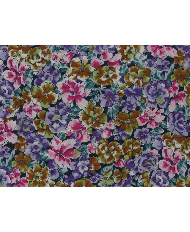 Floral Garden Doodles Cotton Lawn, Pink