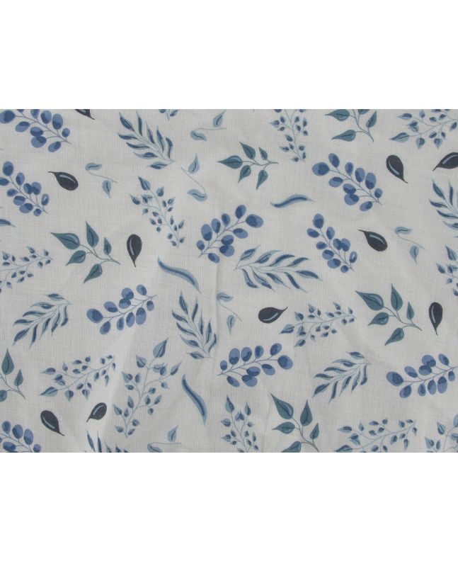 Foliage Flutter Flat Double Gauze