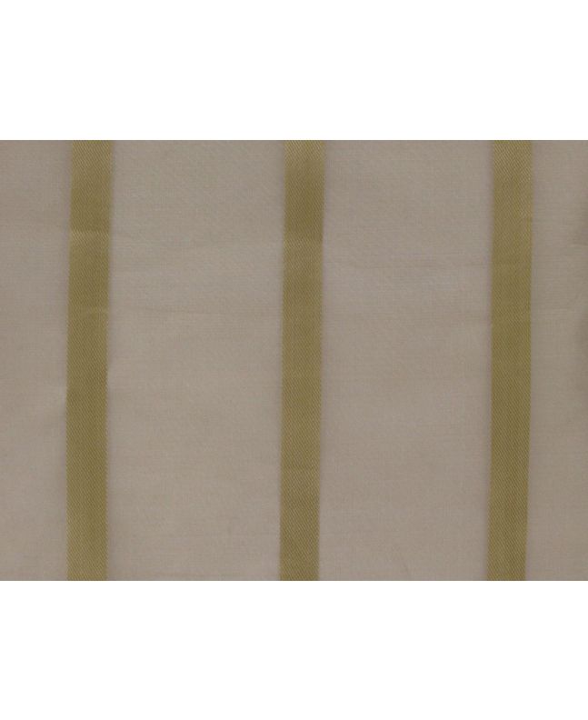 Gold Stripes Silk Organza, Sand