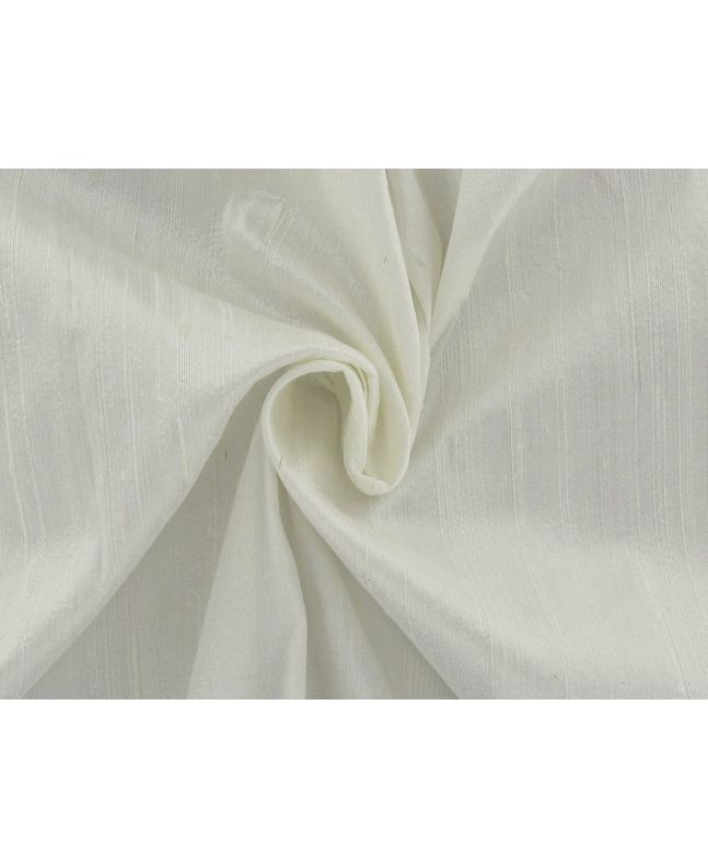 Hana Slubby Silk Dupion, Ivory