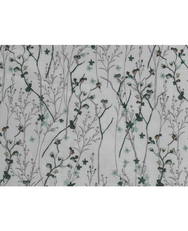 Heather Vines Flat Double Gauze