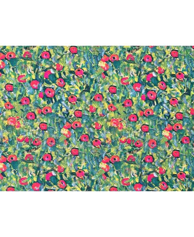 Iconic Art Cotton Print, Klimts Apples