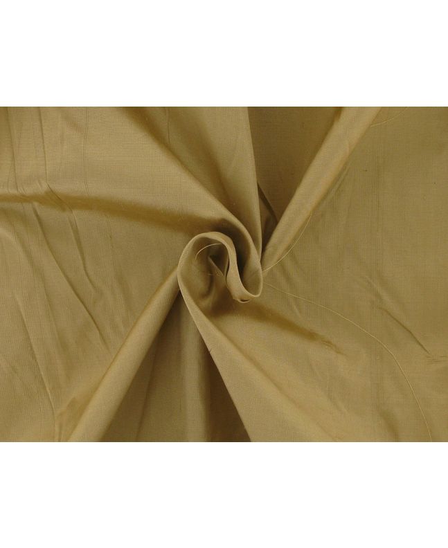 Indian Silk Dupion, Beige Gold