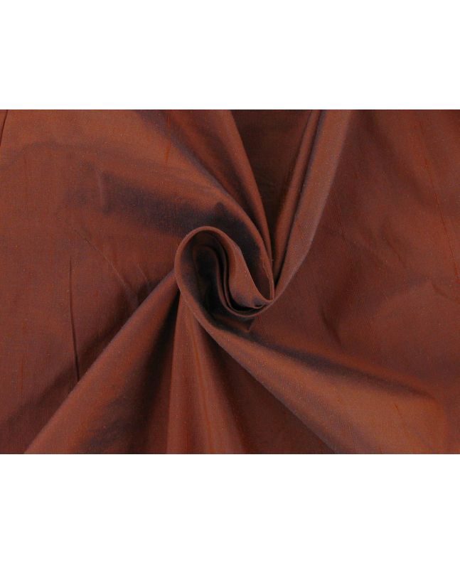 Indian Silk Dupion, Bronze