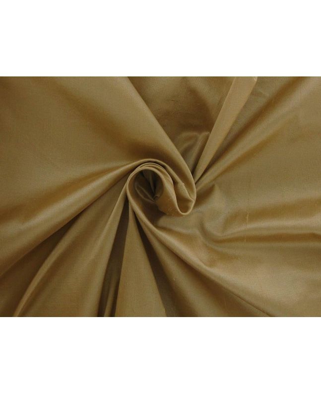 Indian Silk Dupion, Gold