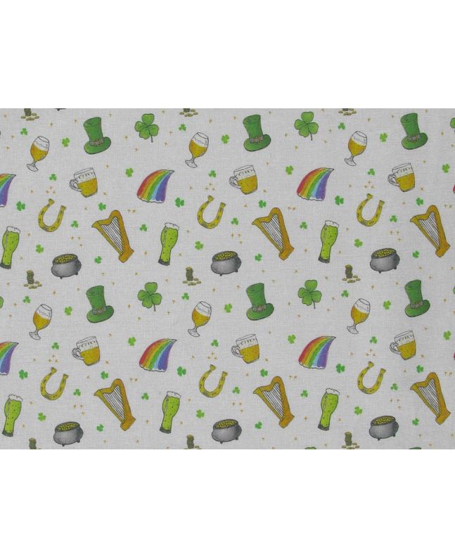 Irish Charm Cotton Print, Celebration
