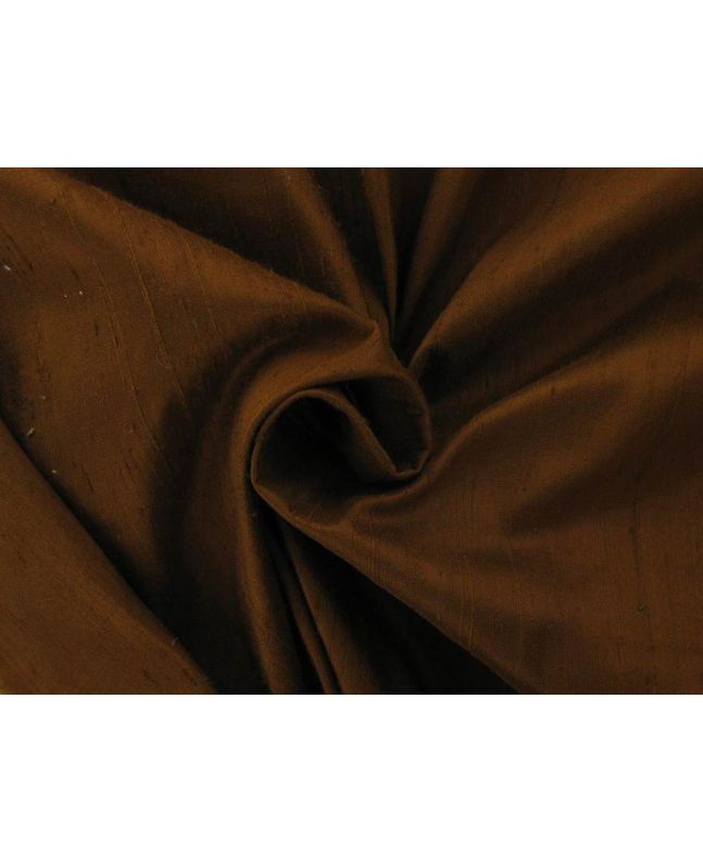 Jaipur Silk Dupion, Teak
