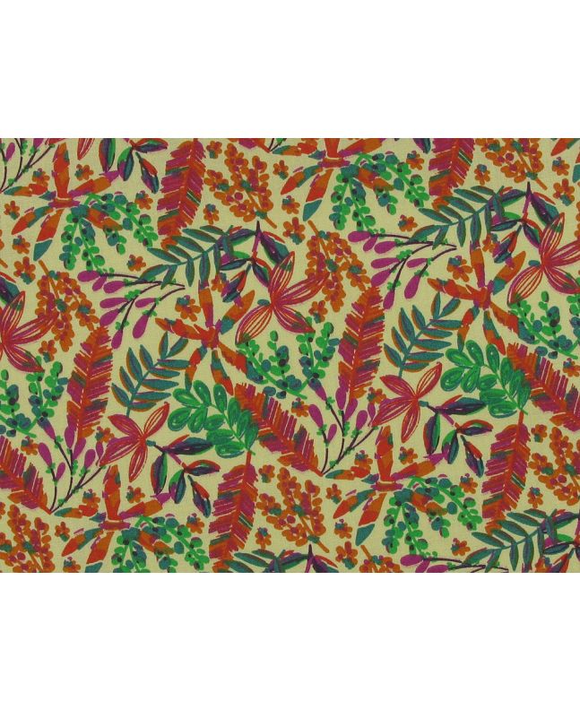 Jungle Fern Cotton Print, Summer