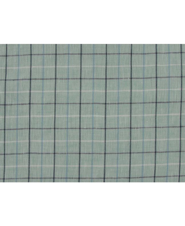 Katesbridge Relax Plaid Irish Linen, Mint