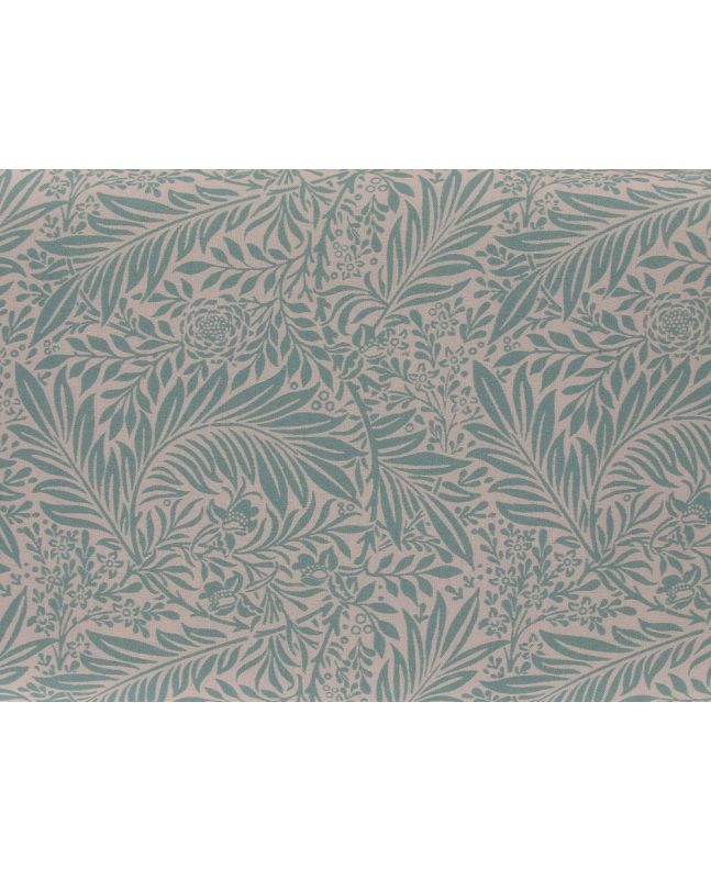 Larkspur Cotton Print, Duckegg