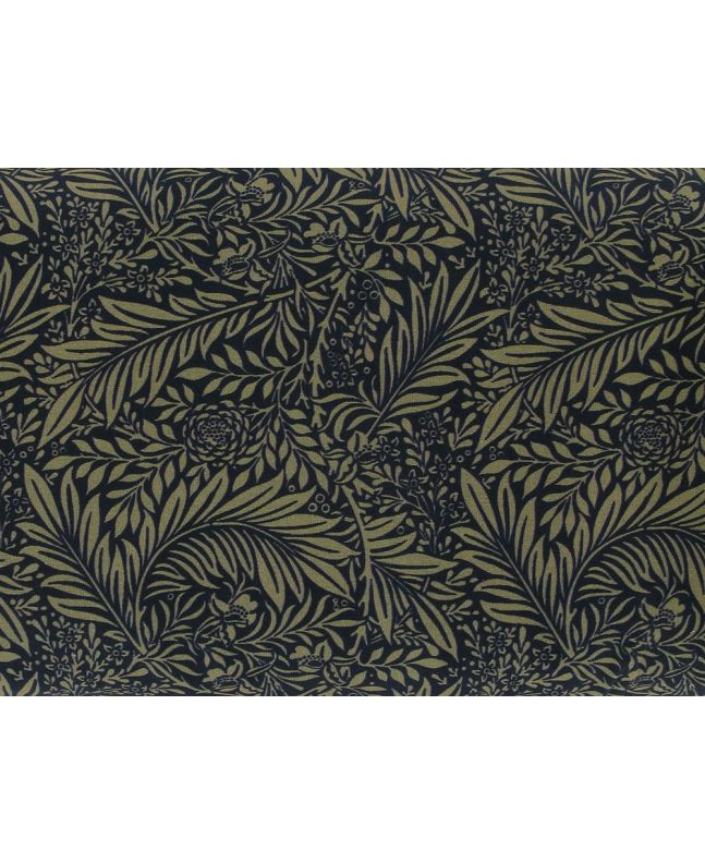 Larkspur Cotton Print, Navy