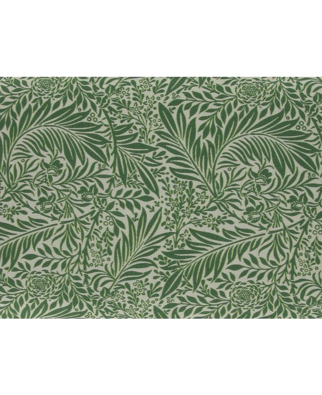 Larkspur Cotton Print, Sage