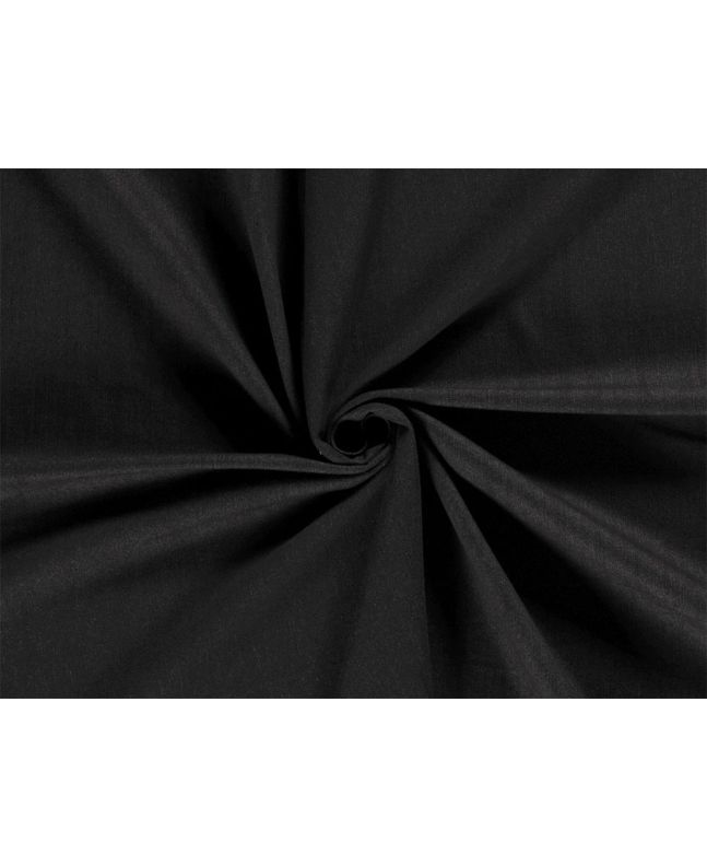 Leggeri 6.5oz Stretch Slub Denim, Black