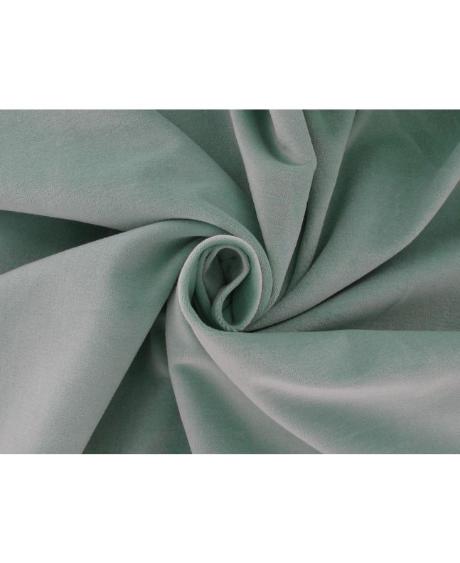 Lightweight Cotton Velvet 200 gsm, Sage