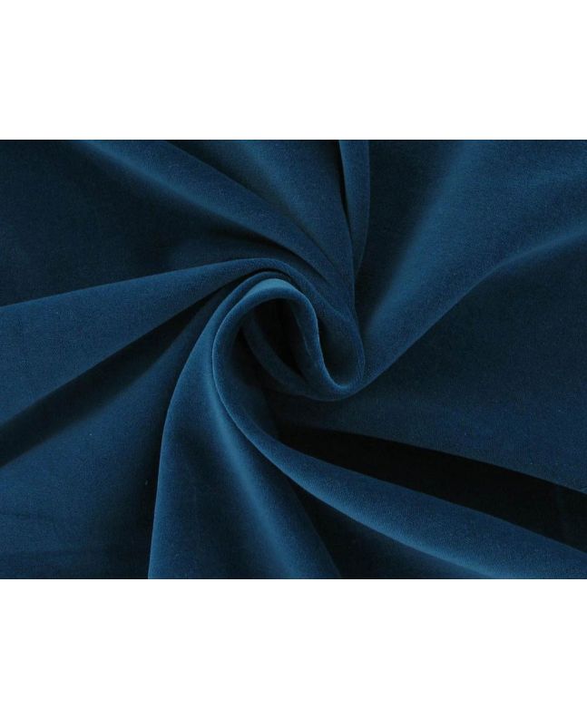 Lightweight Cotton Velvet 200 gsm, Teal