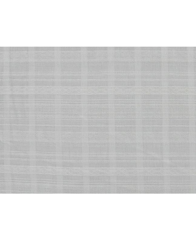 Linen Look Textured Weave Cotton, Ivory