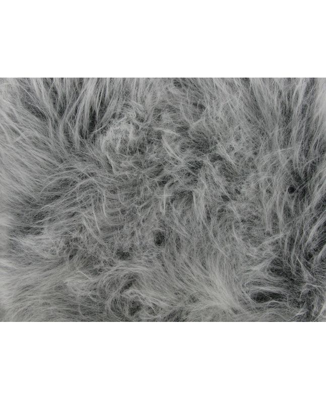 Long Hair Faux Fur, Grey