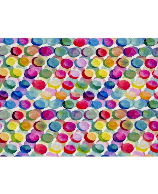 Lucca Viscose Jersey, Multi
