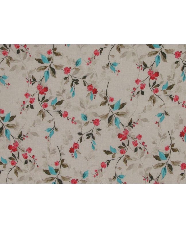 Lucette Garden Cotton Lawn Print, Beige