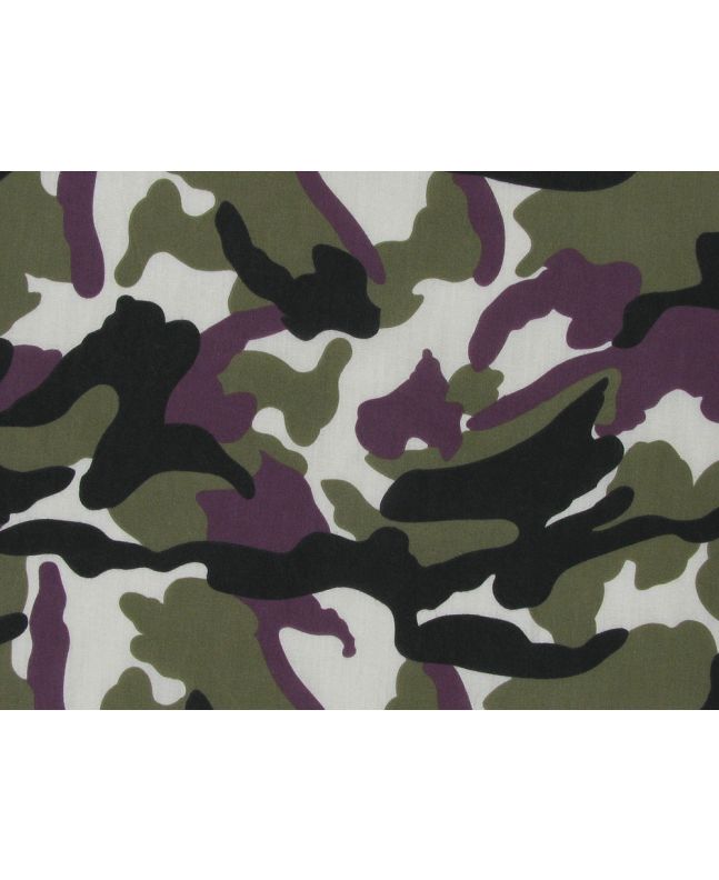 Maxi Camoflauge Polycotton Print, Amazon