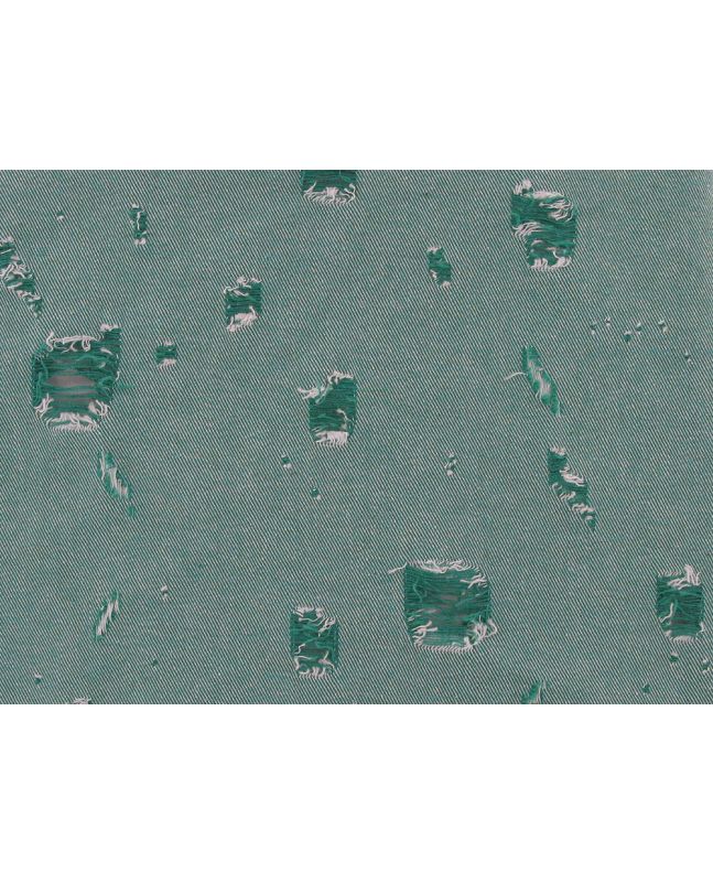 Metro Ripped 8oz Denim, Green