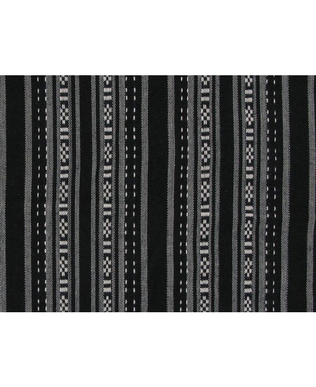 Mexicana Jive Woven Stripe, Black