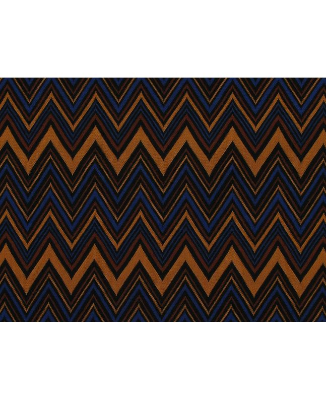 Milano Chevron Jacquard Knit, Orange