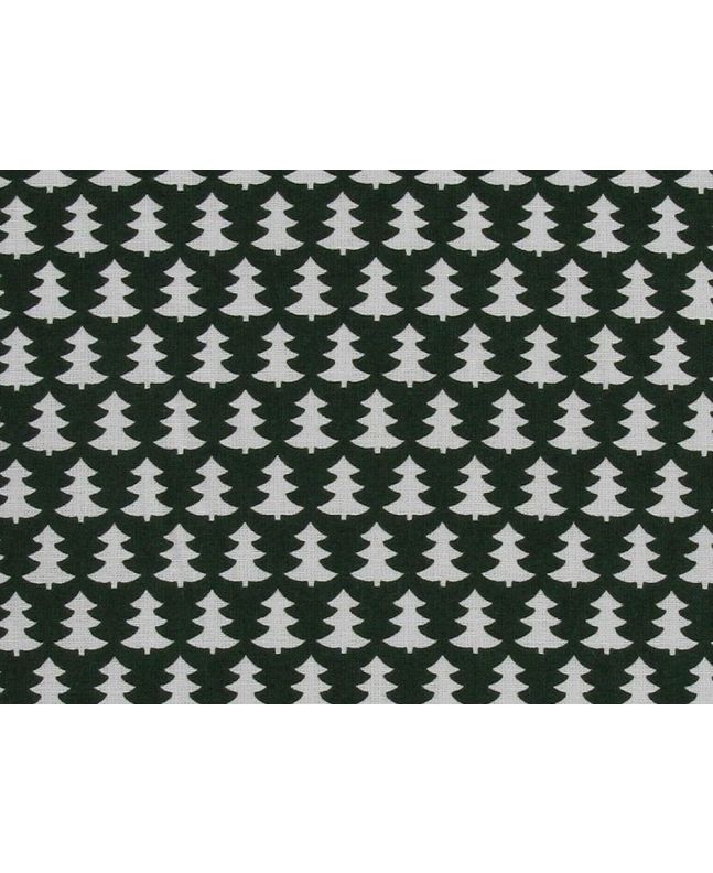 Mini Christmas Trees Cotton Print, Bottle