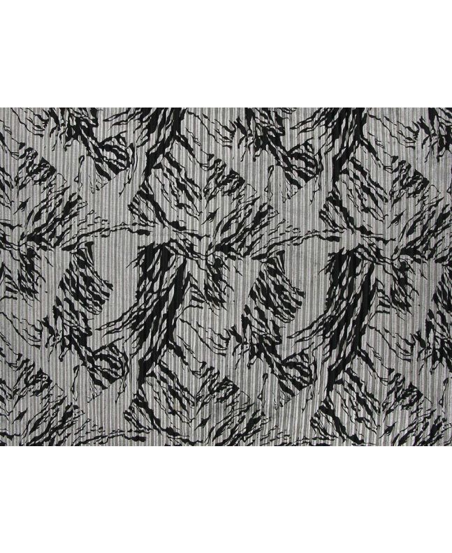 Abstract Pleated Foil, Silver