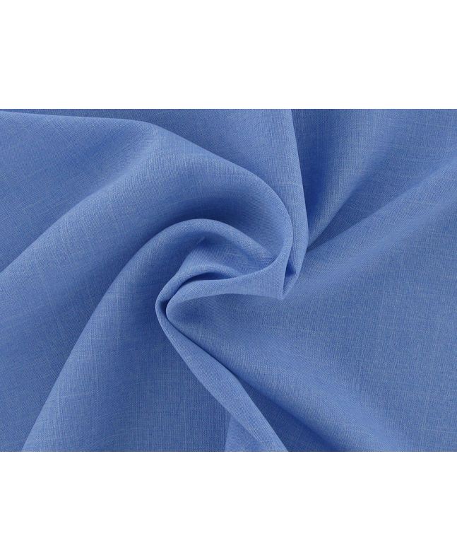 Oxford Melange Polyester Suiting, Chambray