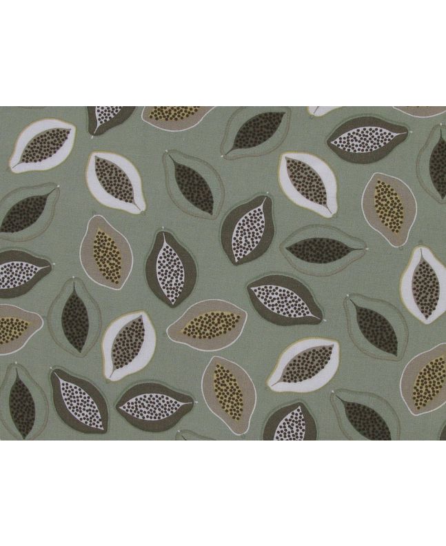 Papaya Viscose Print, Khaki