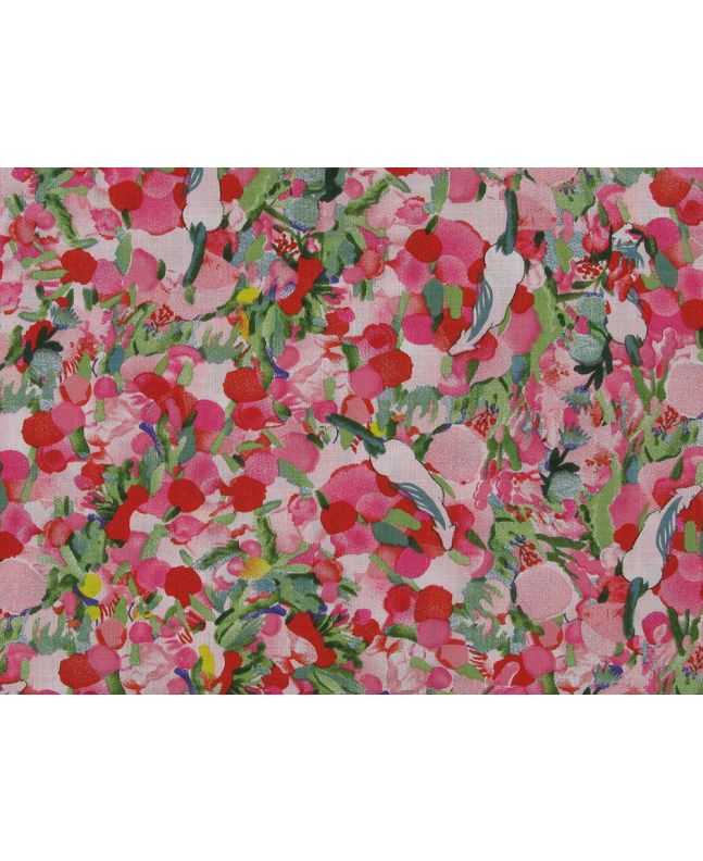 Petal Splash Lightweight Cotton Rayon, Pink