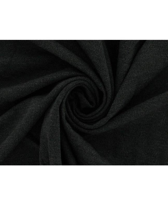 Pique Ponte Roma, Dark Grey Malange