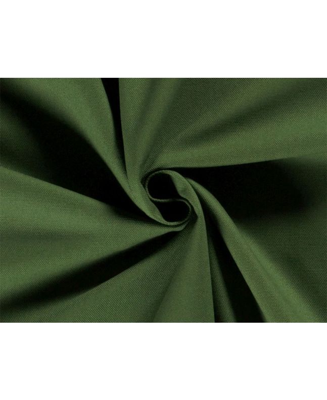 Plain Dye Cotton Canvas, Hunter Green
