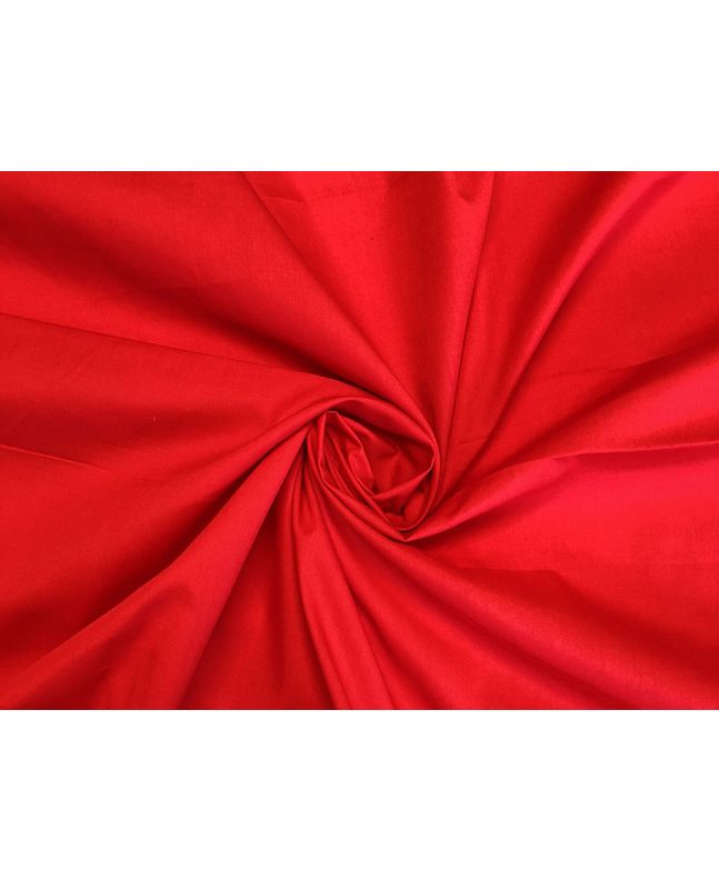 Plain Dye Polycotton, Red