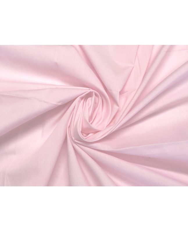 Plain Dye Polycotton, Sugar Pink