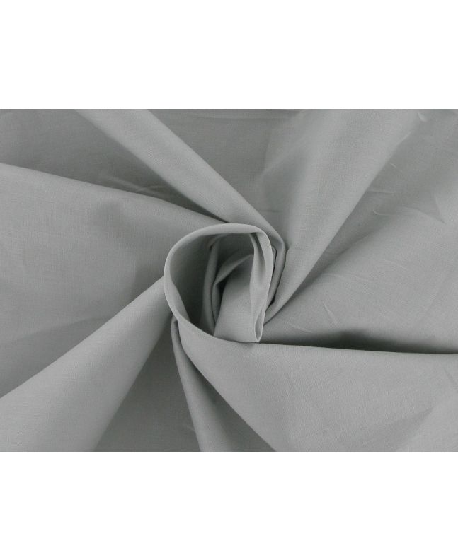 Plain Dye Soft Cretonne Cotton, Grey