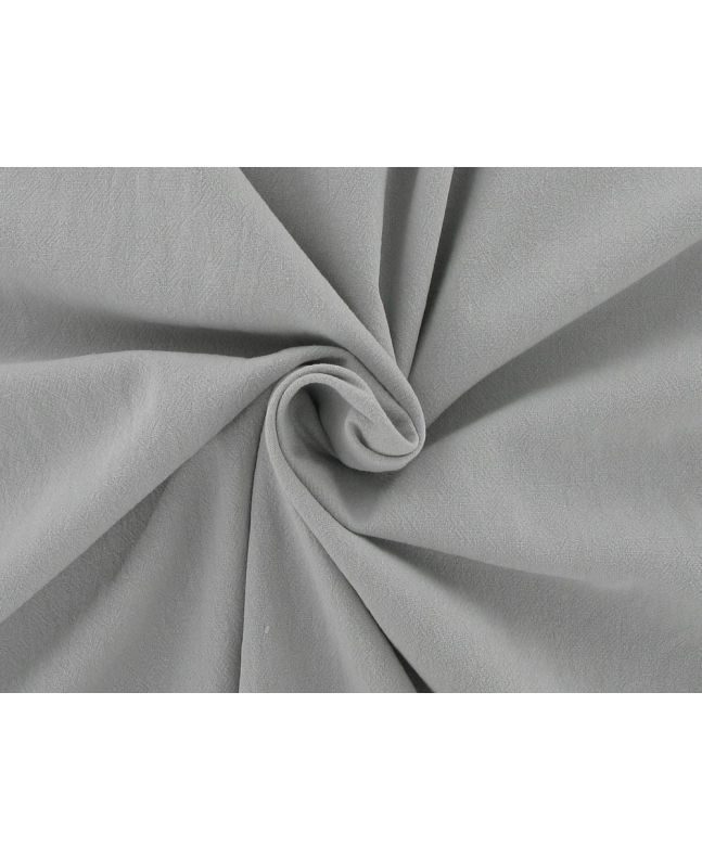 Plain Dye Textured Crinkle Cotton, Grey