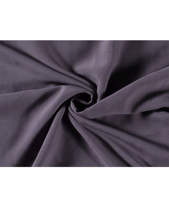 Plain Dye Viscose, Dark Grey