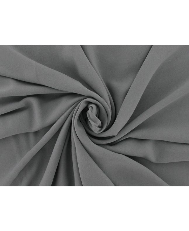 Plain Dyed Viscose Poplin, Silver