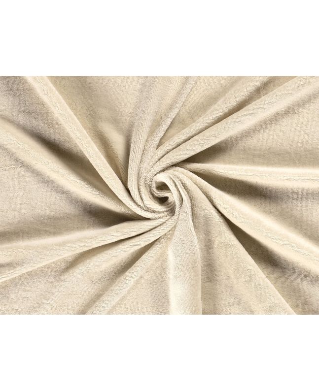 Plush Bamboo Blend Towelling, Cream