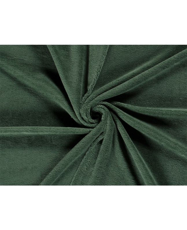 Plush Bamboo Blend Towelling, Dark Green